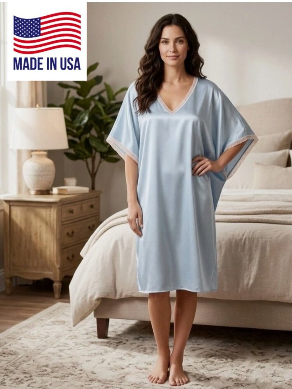 Women's Plus Size Lingerie Night Shirt Sleepshirt  2X